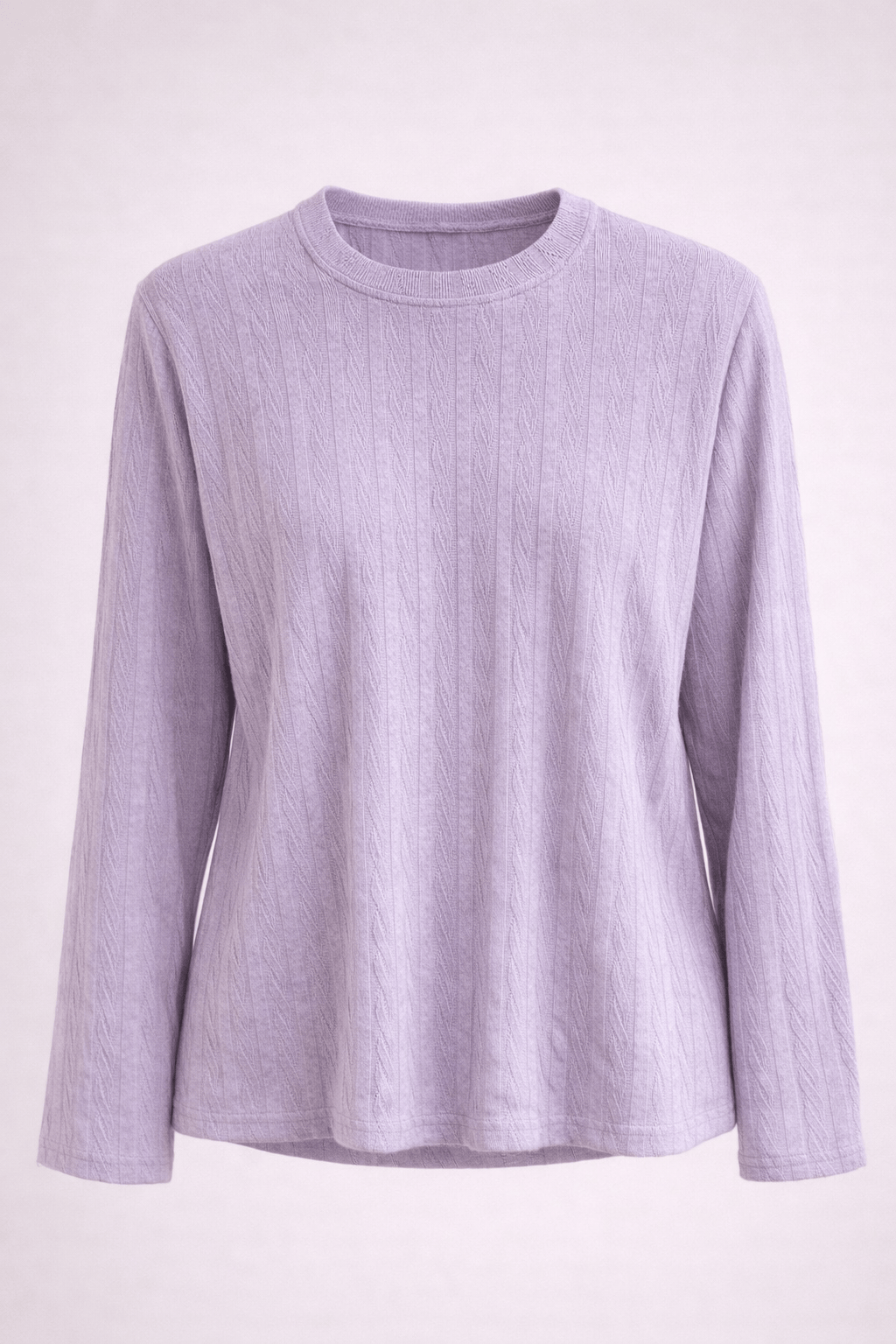 Maison Clad PHIL LONG SLEEVES TEE LILAC MCL0035