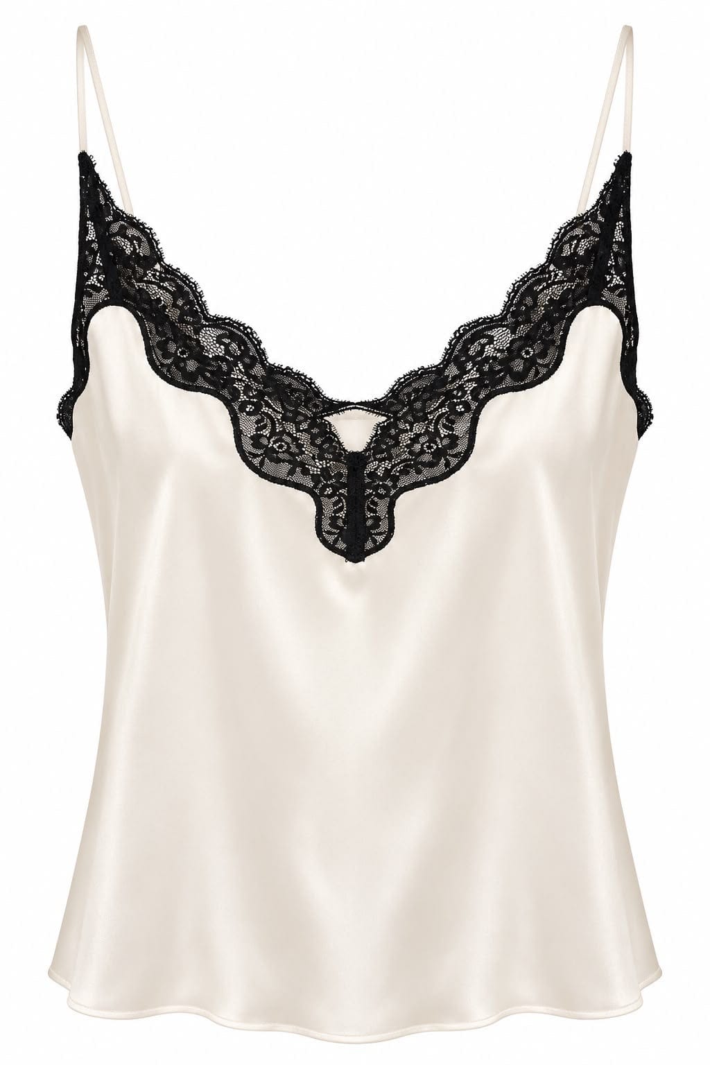 Maison Clad PIP TOP OFF WHITE BLACK SILK AVAILABLE IN XS, S, M, L, XL MCL13291