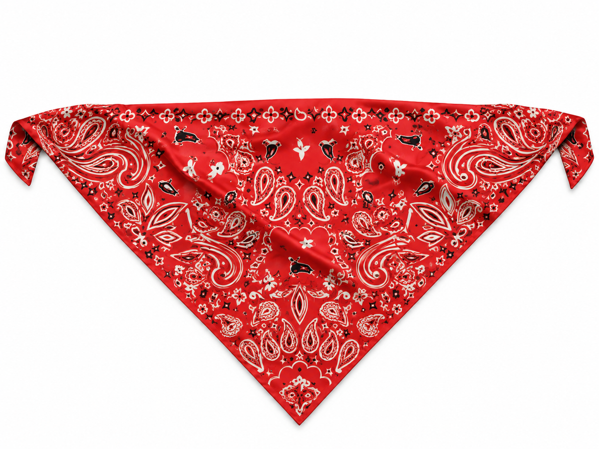 SCARF RED BANDANA MCL13385