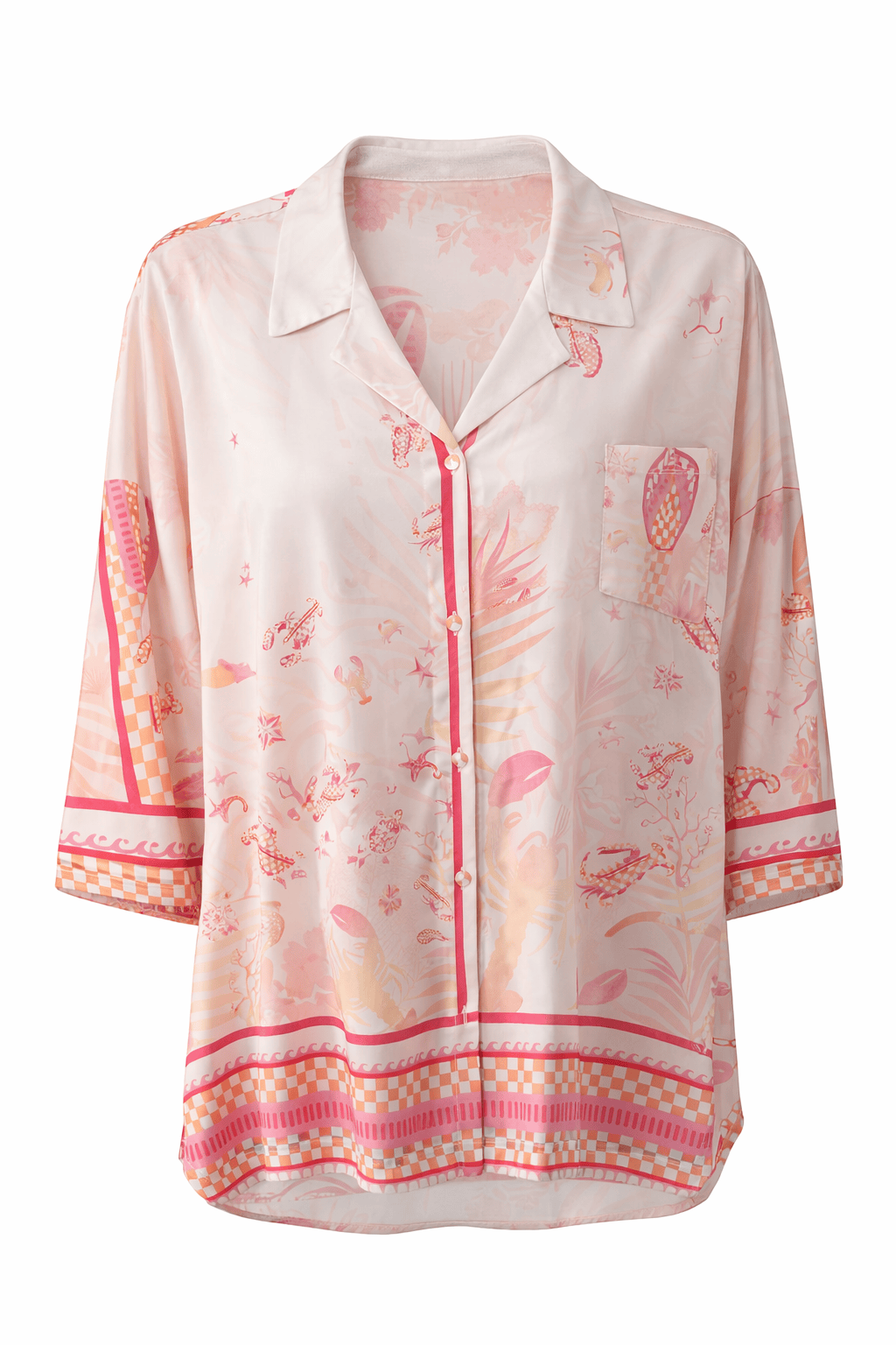 Maison Clad SHIRT ARTSA LOBSTER DAMIER MCL00630