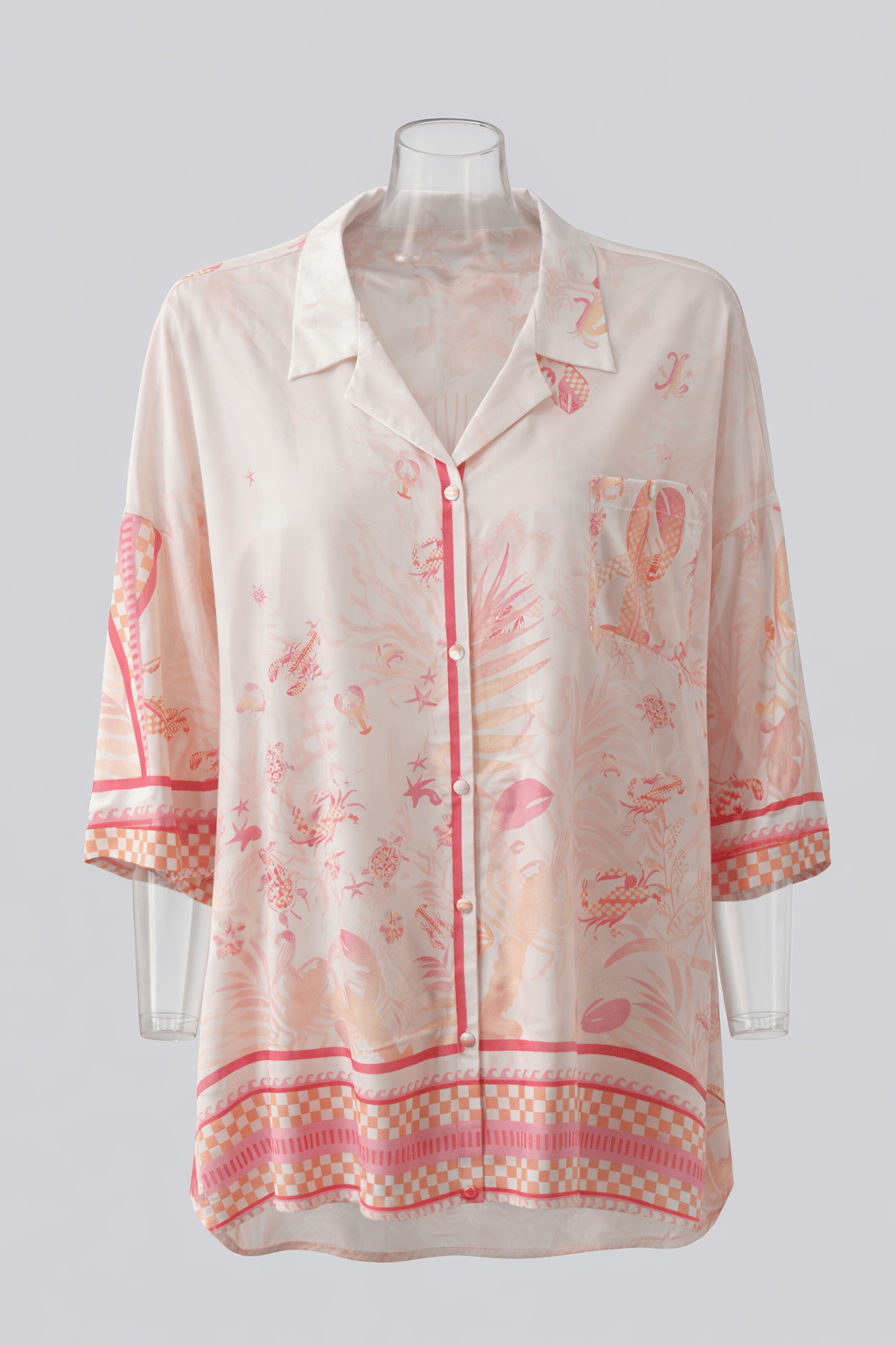 Maison Clad SHIRT ARTY LOBSTER DAMIER MCL00629