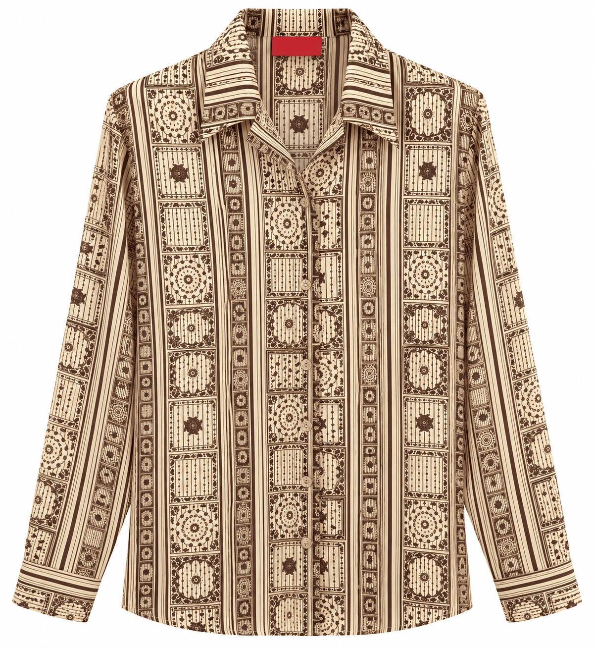 Maison Clad SHIRT BIANCA BANDANA STRIPES MCL13273