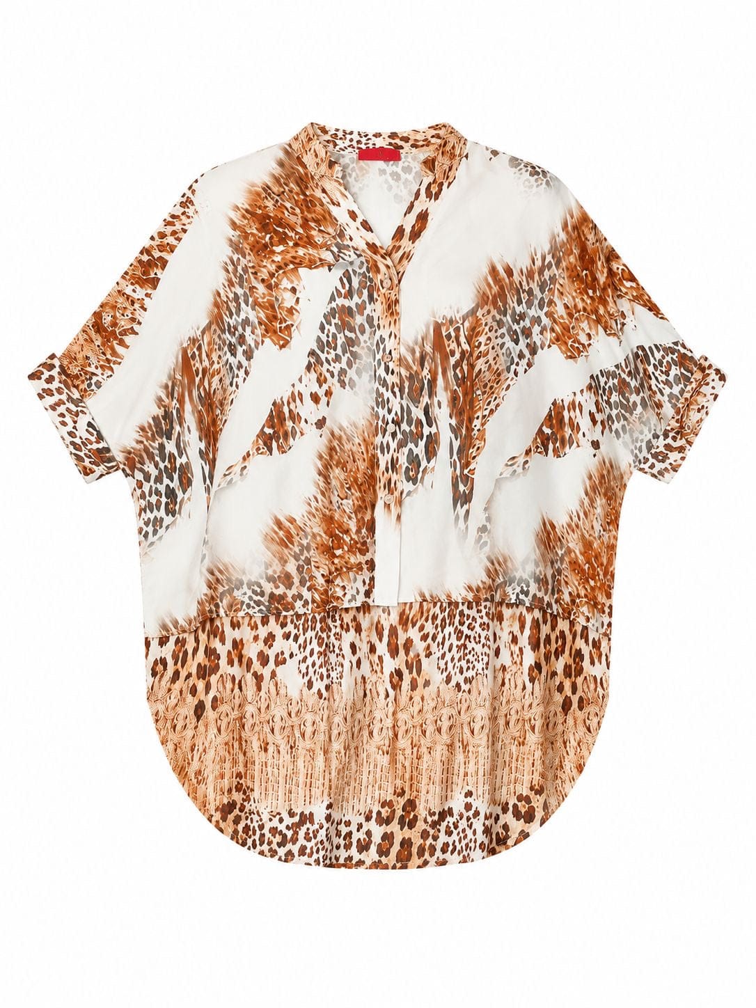 SHIRT CAPE CARMEN LEO GRADIENT BEIGE MCL12037