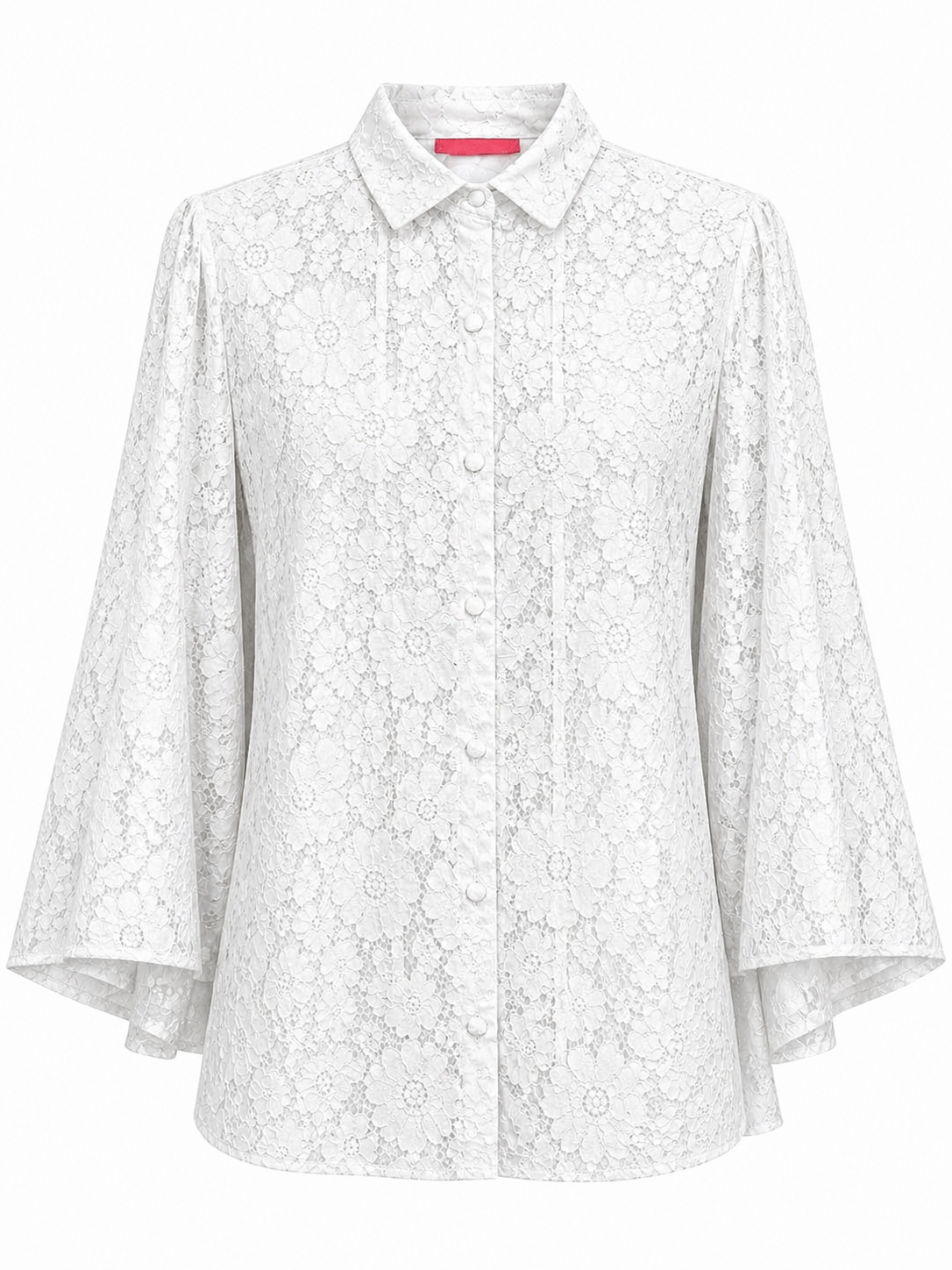 Maison Clad SHIRT LOLA LACE WHITE MCL11194