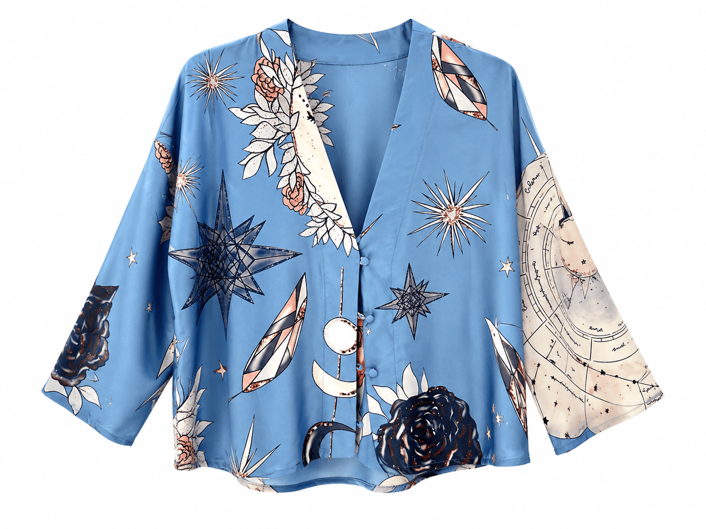 Maison Clad SHIRT LUNA BLUE MCL11625