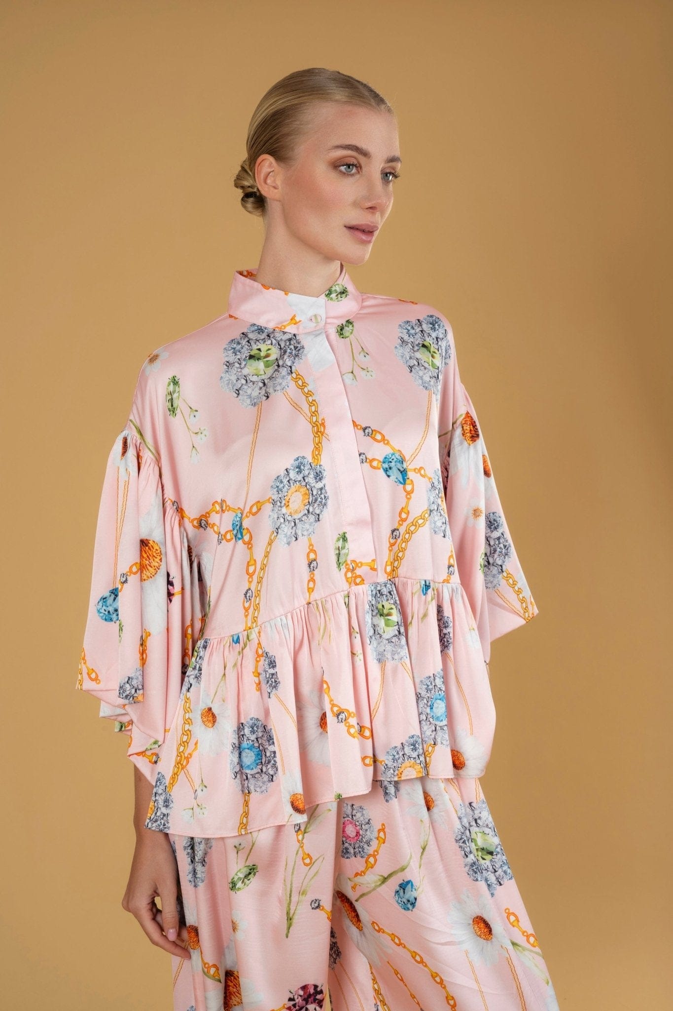 Maison Clad SHIRT PLUM DAISY LPI MCL00543