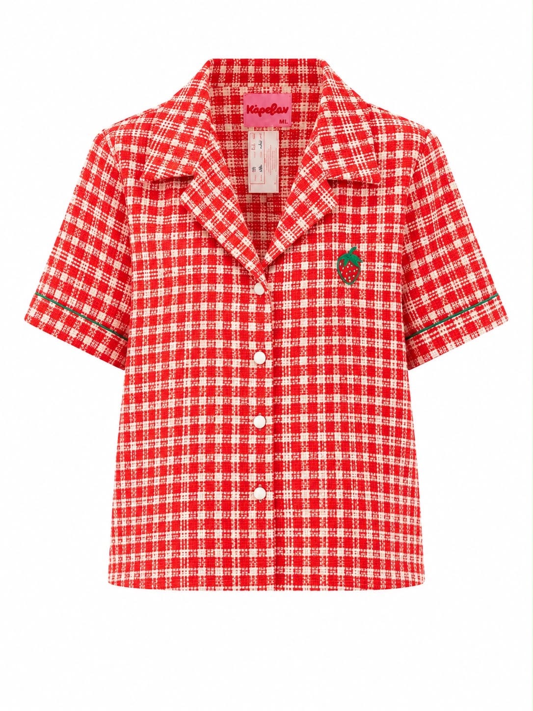 Maison Clad SHIRT VICHY STRAWBERRY MCL12210