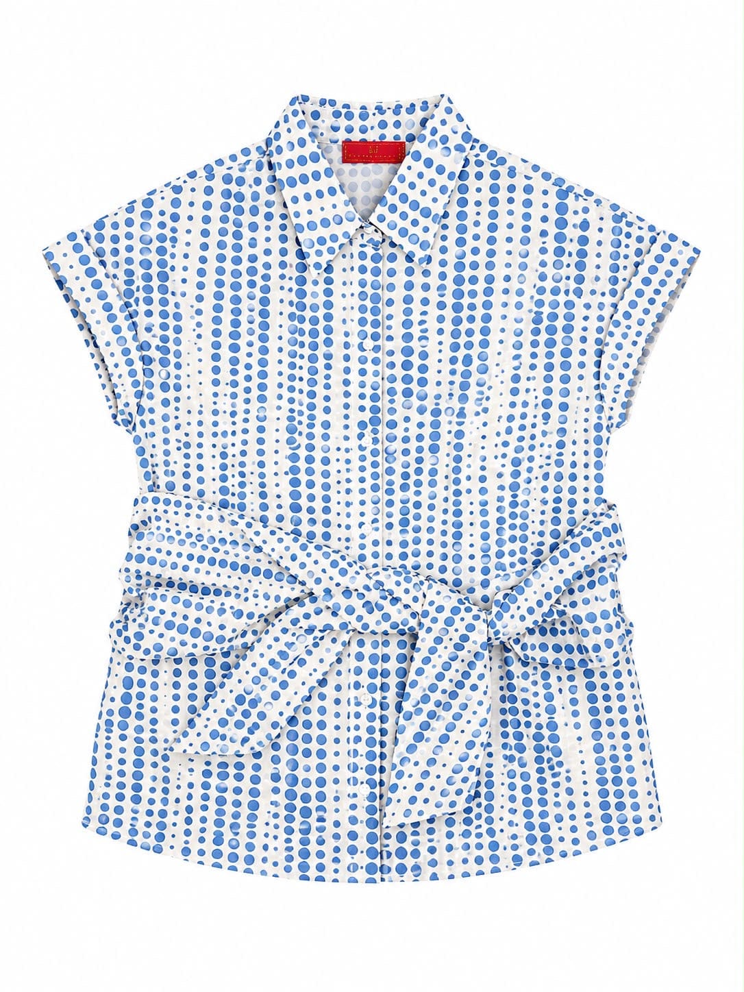 Maison Clad SHIRT VIVIENNE DOTS GRADIENT BLUE MCL11678