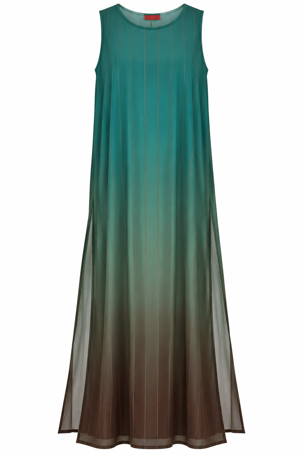 Maison Clad SHIRT ZADDY TURQUOISE GRADIENT PINSTRIPES MCL13355
