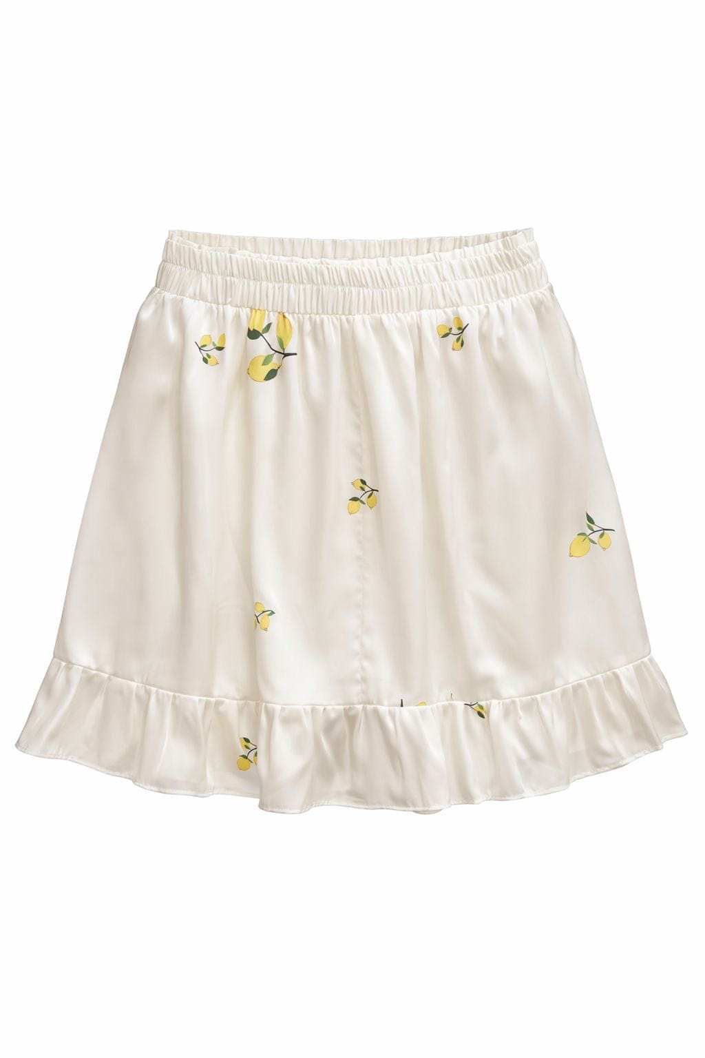 Maison Clad SHORT SKIRT FRILLS LEMON MCL00594