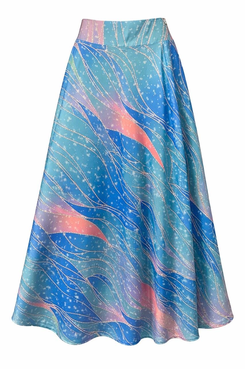 Maison Clad SKIRT KARLITO BLUE AQUA MCL00581