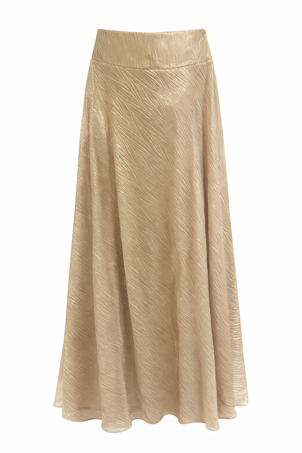 Maison Clad SKIRT KARLITO GOLD PLEATED MCL00189