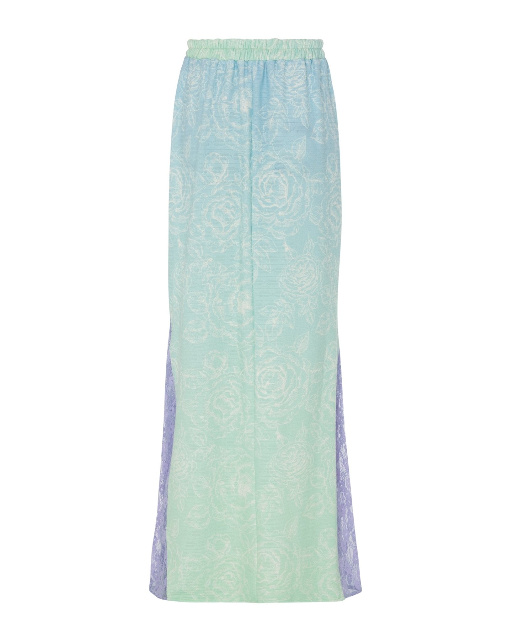 Maison Clad SKIRT RENATA KNIT ROSES LACE MCL0054