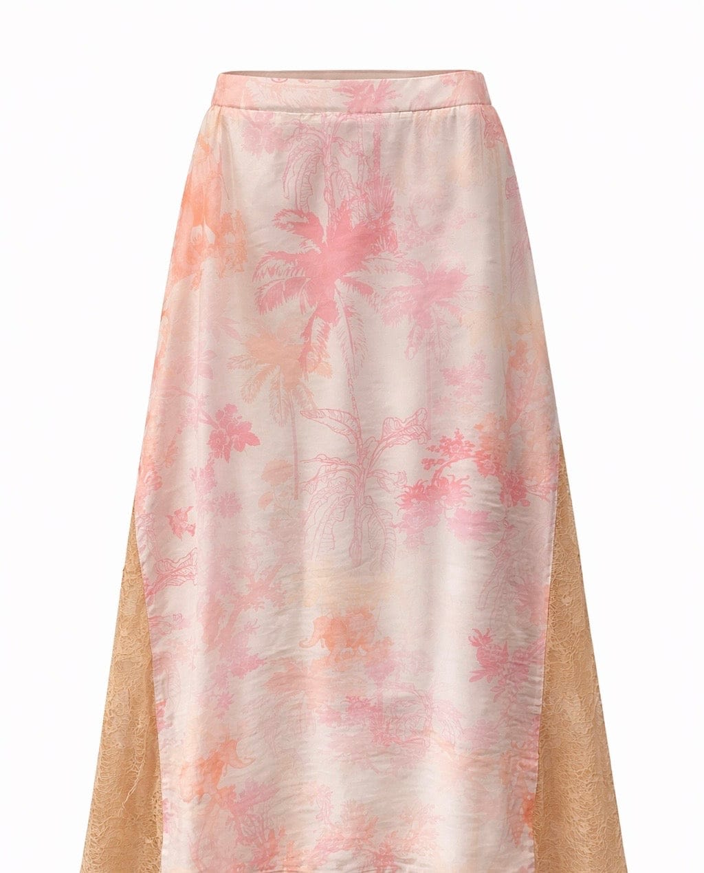 Maison Clad SKIRT SABRINA LACE SIDE ELEPHANT LUCKY CHARMS OFF WHITE MCL00535