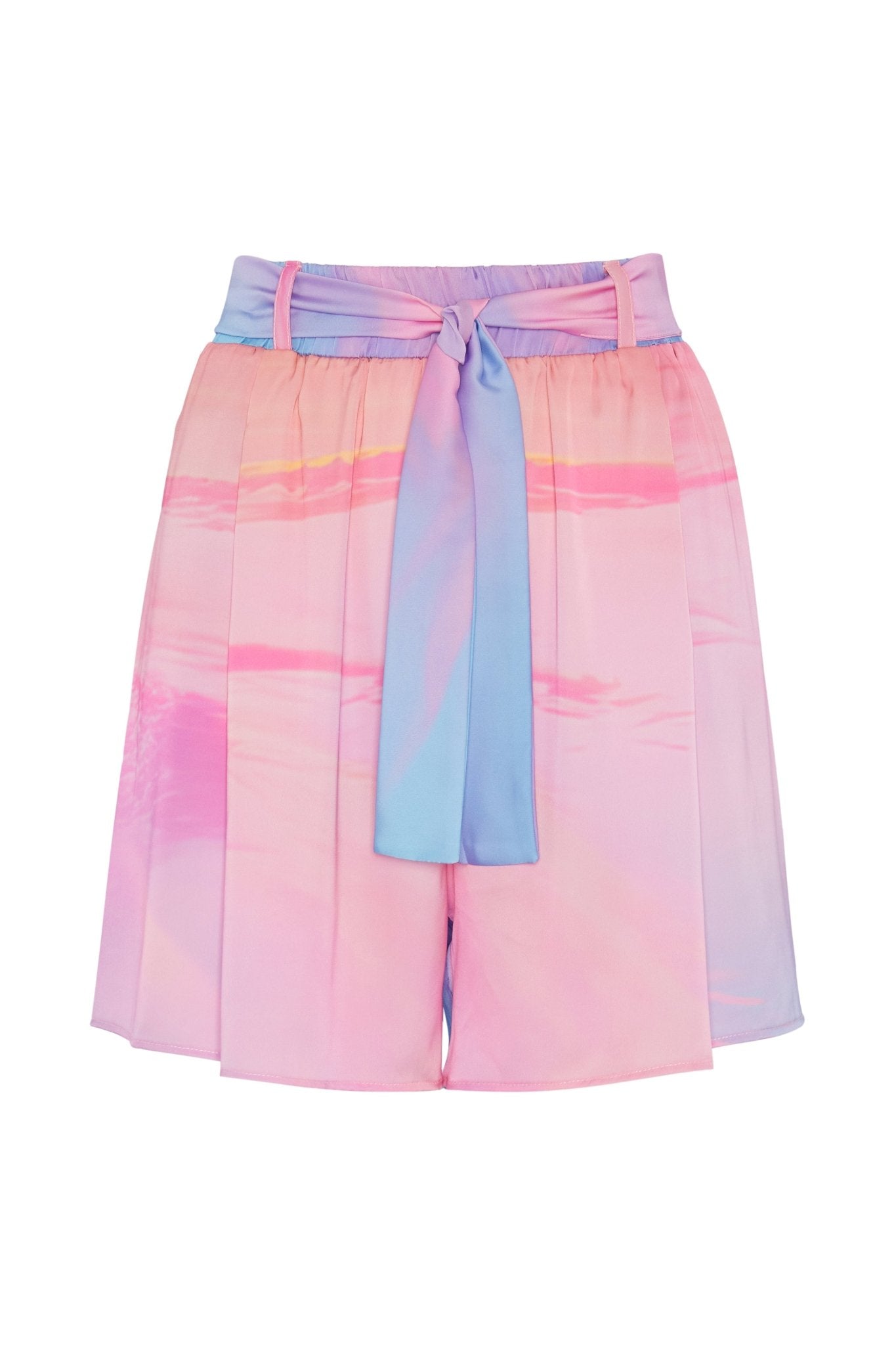 Maison Clad SKORT PEBBLES GRADIENT BLUE PINK MCL00619