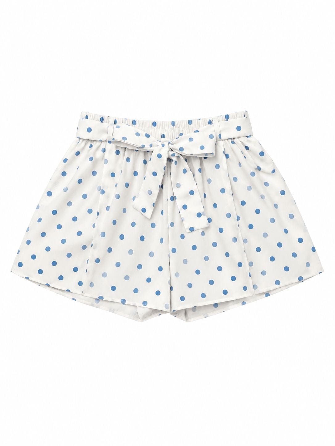 Maison Clad SKORT PEBBLES OFF WHITE LIGHT BLUE DOTS MCL11550