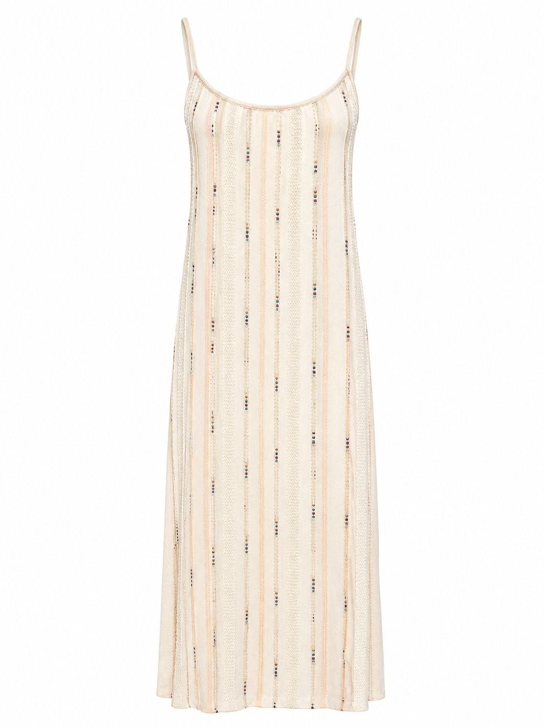 Maison Clad STRAP DRESS LINEN BEIGE MCL13184