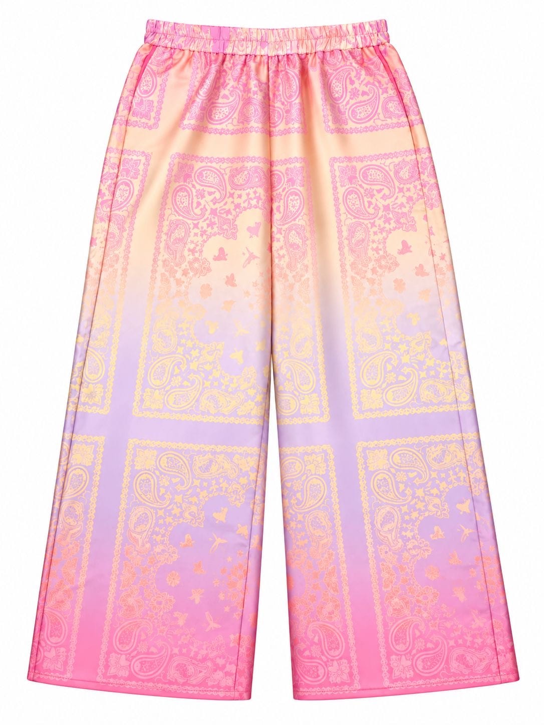 Maison Clad TROUSER BANDANA PINK GRADIENT PLACEMENT MCL12152
