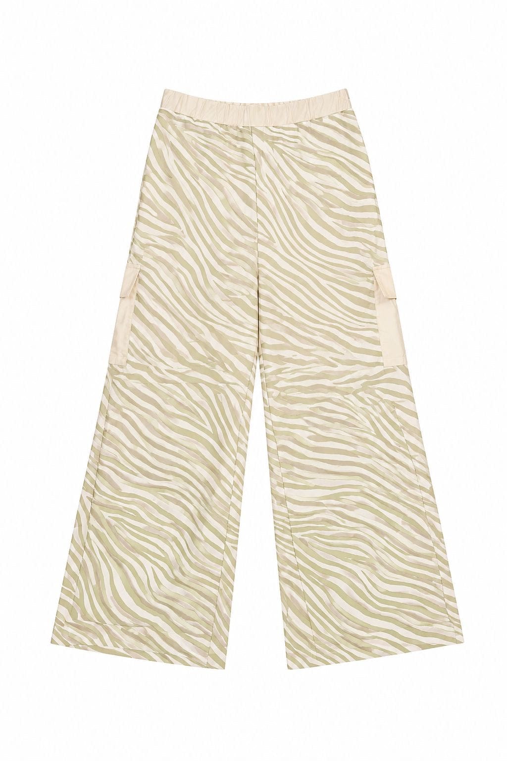 Maison Clad TROUSER CARGUETTE ZEBRA GRADIENT PLACEMENT MCL12080