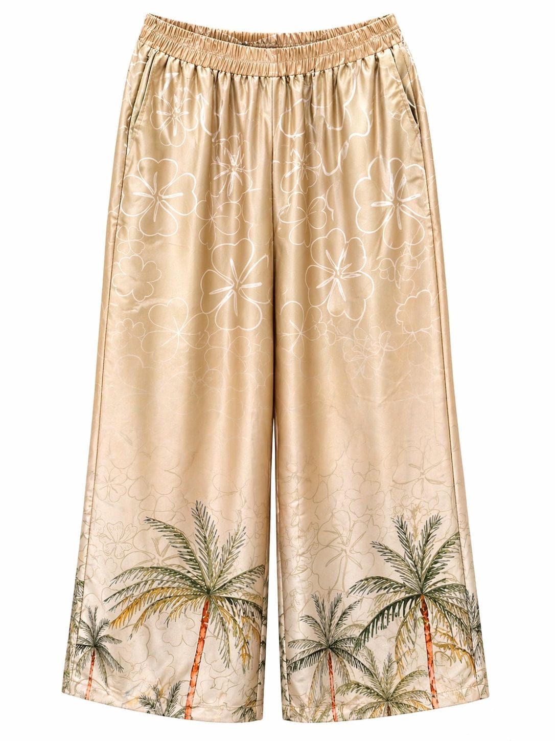 Maison Clad TROUSER CLOVER PALMTREE OLIVE GREEN MCL11301