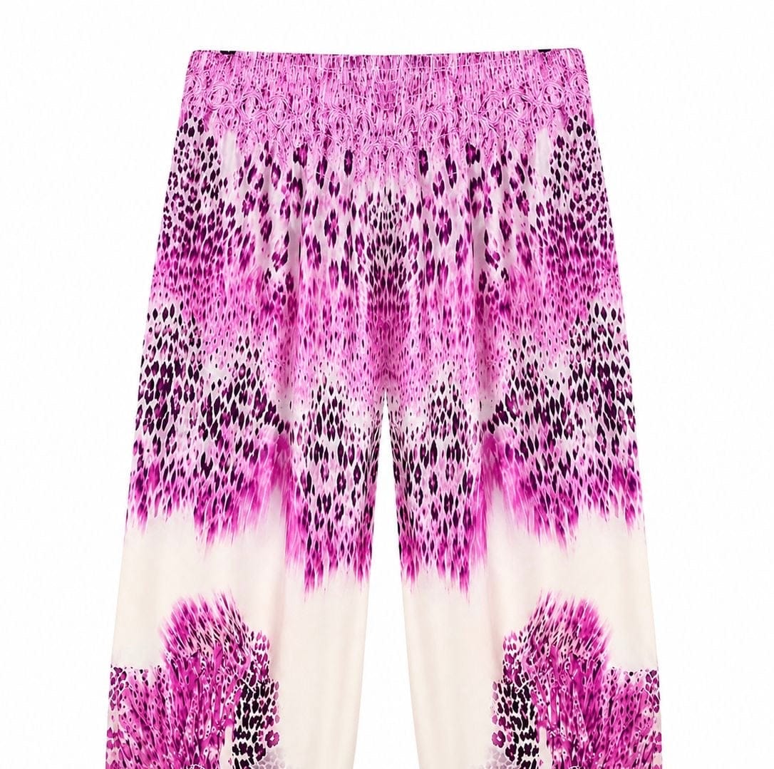 Maison Clad TROUSER GRADIENT LEO PURPLE PLACEMENT MCL12046