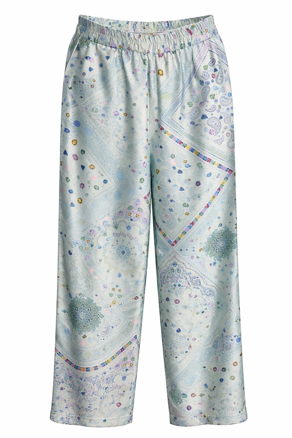 Maison Clad TROUSER JACKOMO PARAIBA TURQUOISE BANDANA MCL00925