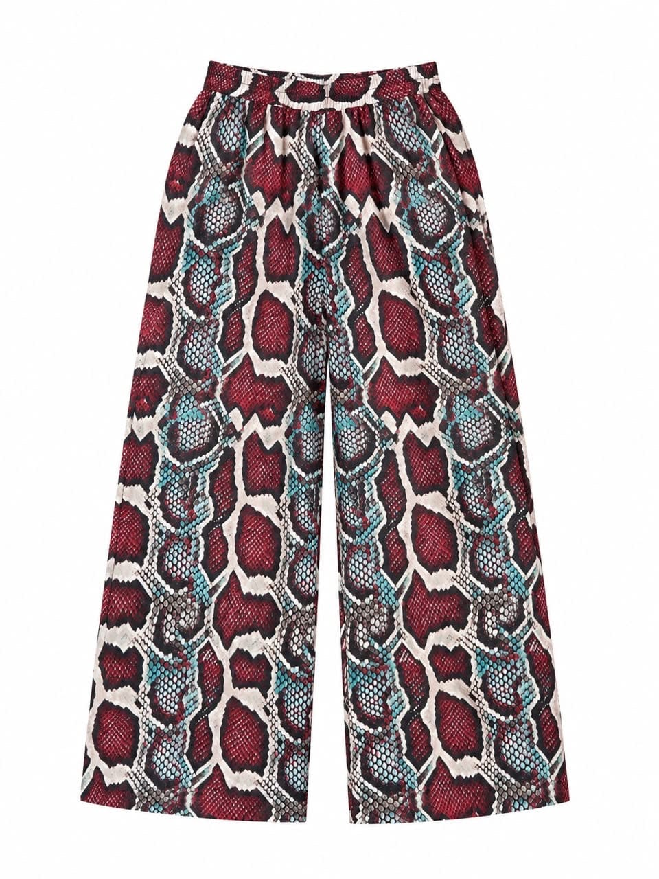 TROUSER JACKOMO SNAKE BURGUNDY BLUE MCL13390