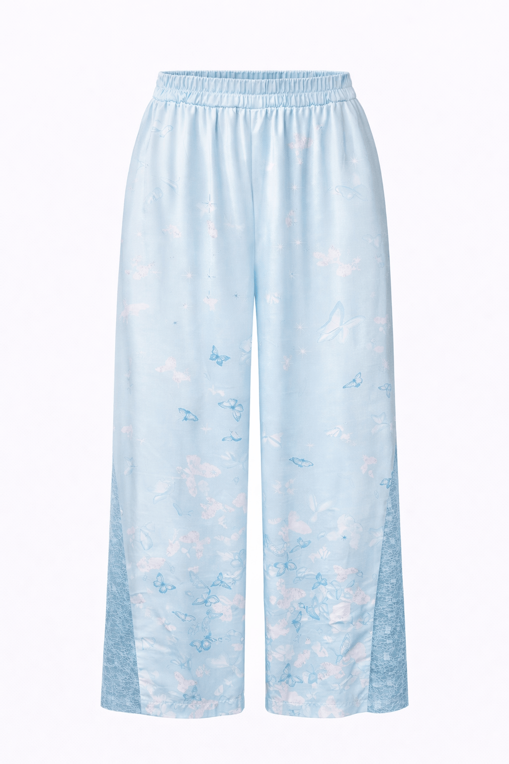 Maison Clad Trouser Jane Butterfly Turquoise Silver MCL00379