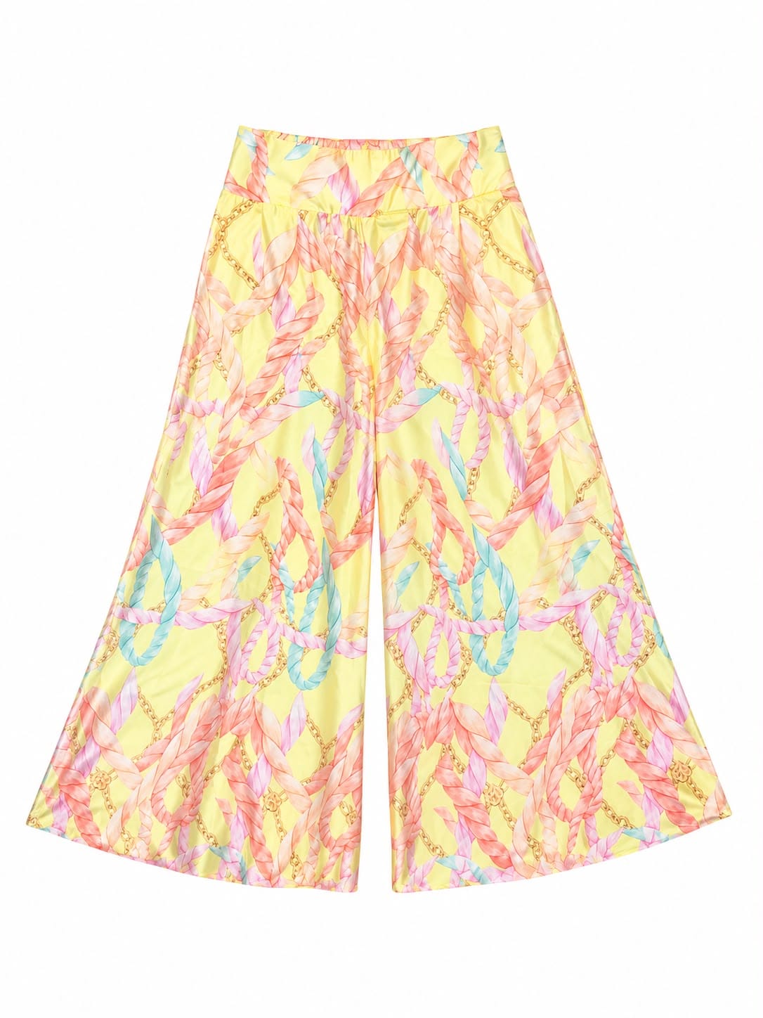 Maison Clad TROUSER KARLA YELLOW CHAIN MCL12627