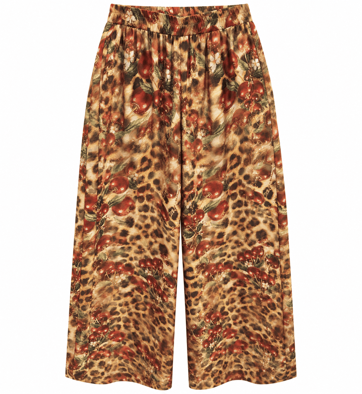 Maison Clad TROUSER LEO ALL OVER CHERRIES MCL13275