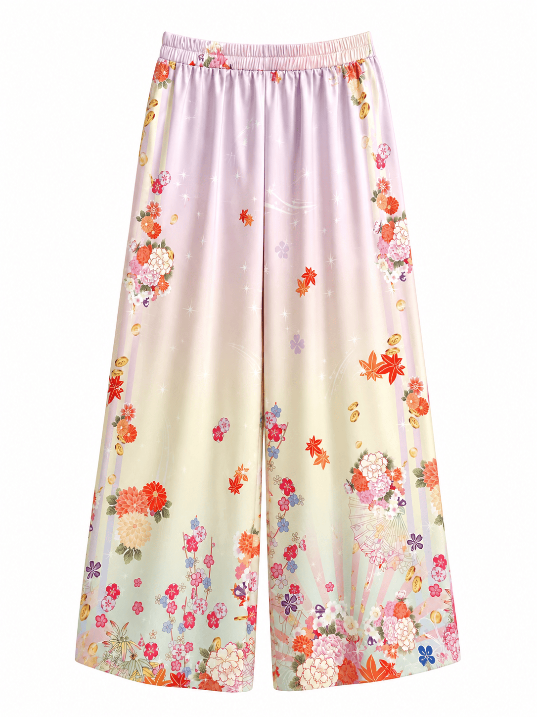 Maison Clad TROUSER LUCKY CAT FULL PLACEMENT MCL11296