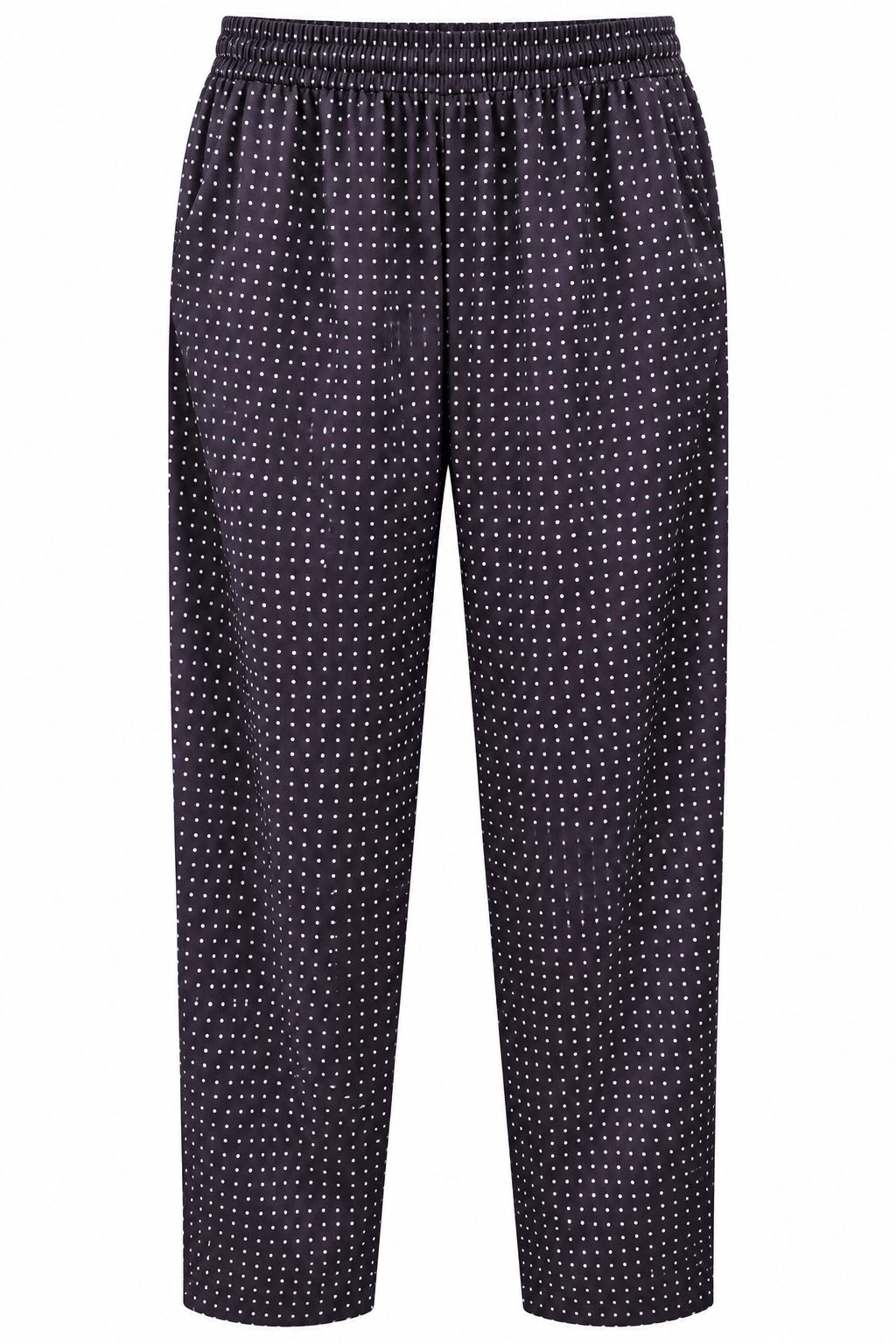 TROUSER MARLEY VELVET POLKADOTS BROWN MCL13410