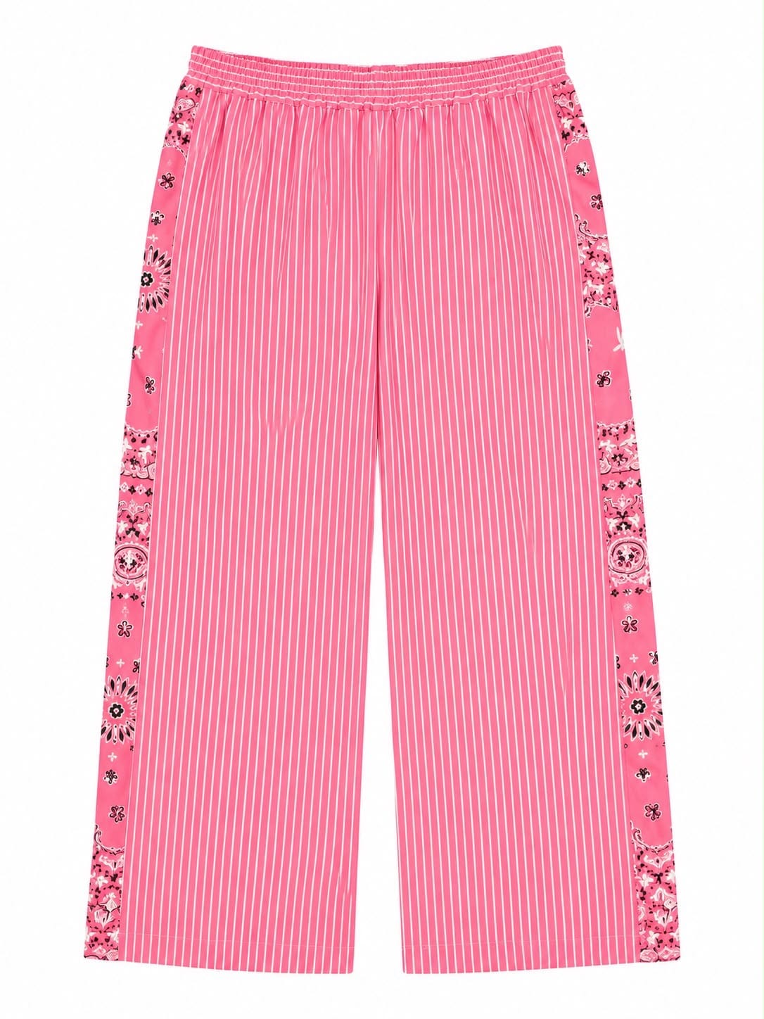 TROUSER PINSTRIPES BANDANA PINK MCL12785