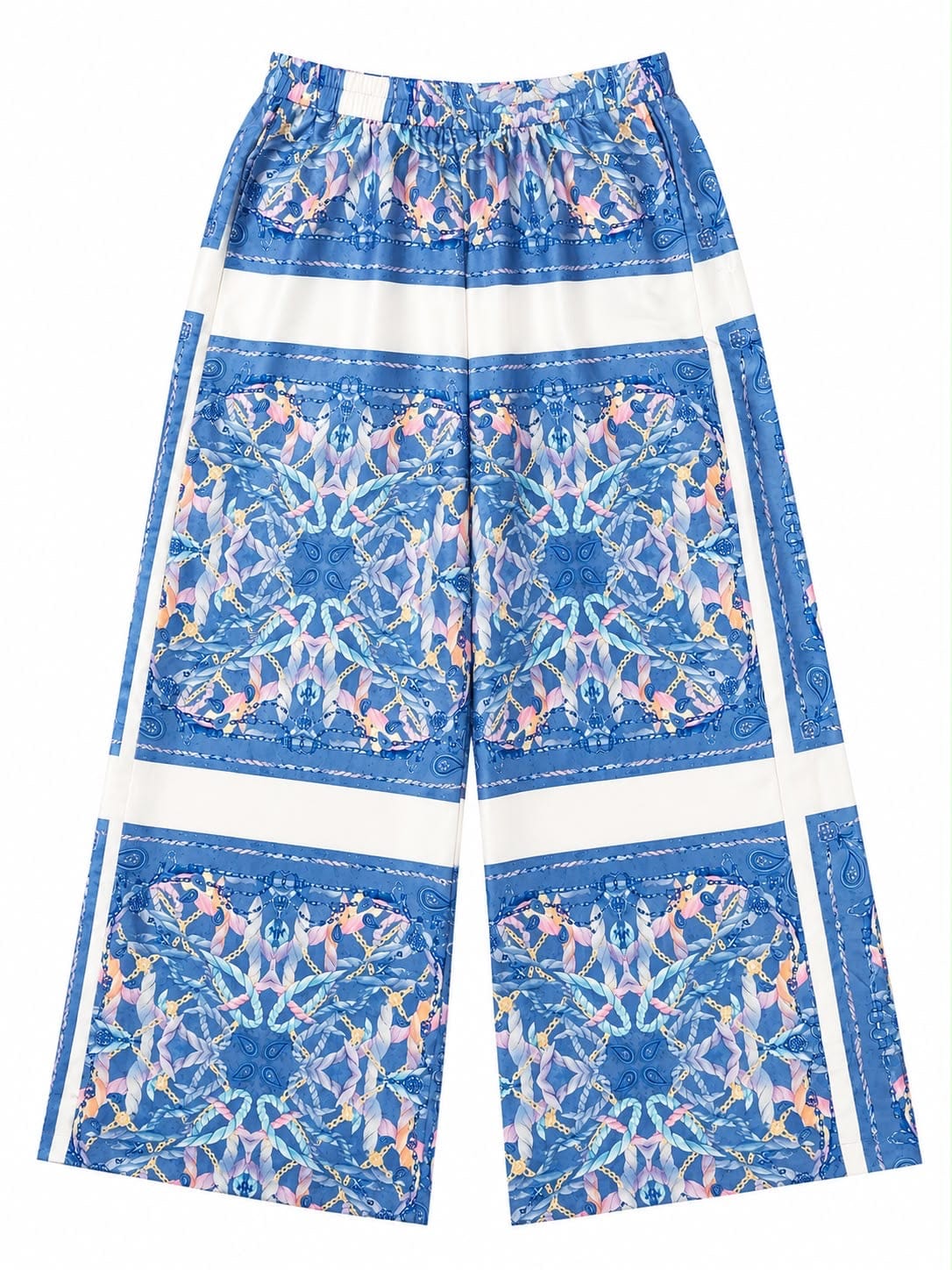 Maison Clad TROUSER PLACEMENT BANDANA BLUE CHAIN MCL12653