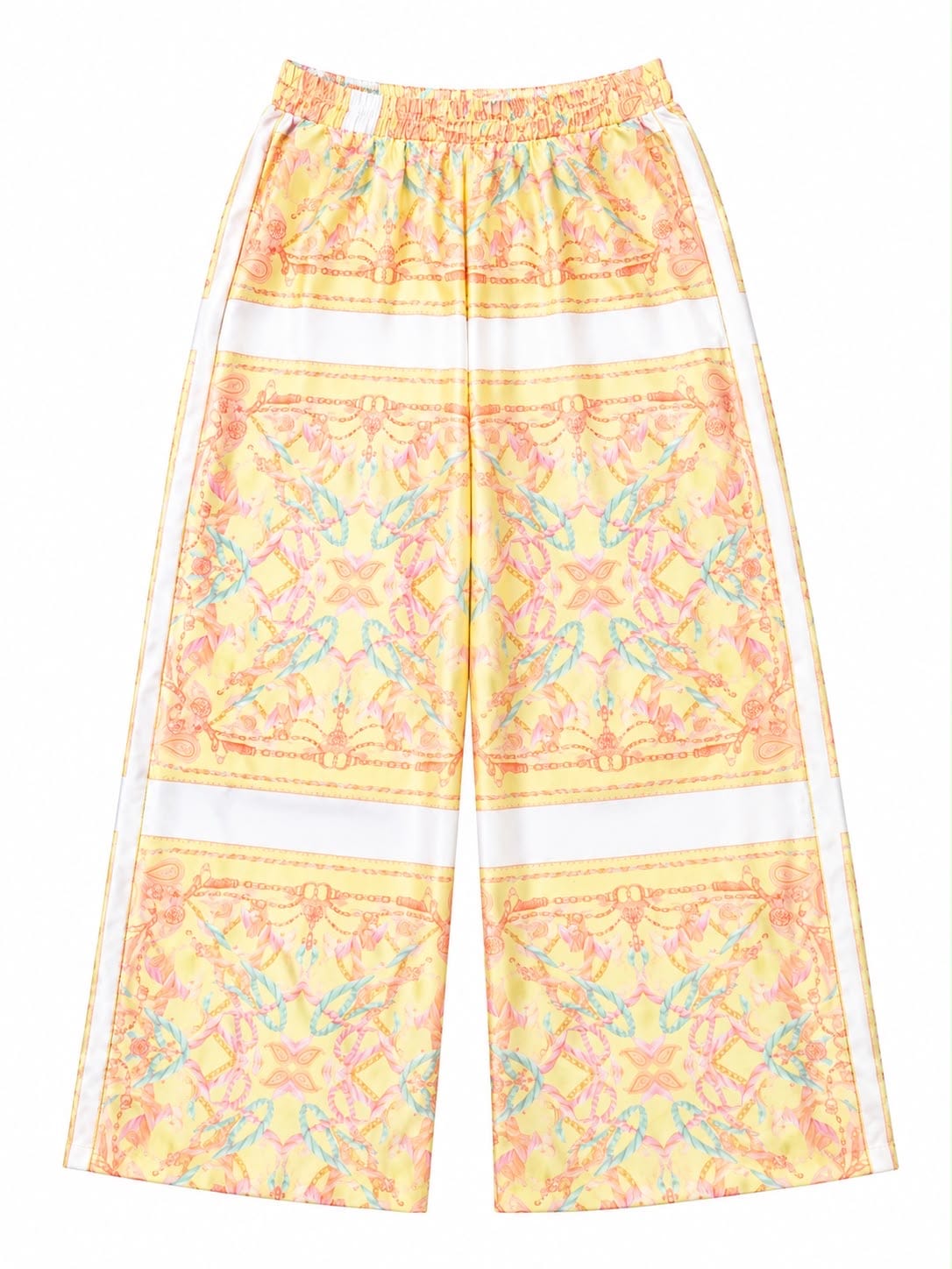 Maison Clad TROUSER PLACEMENT BANDANA CHAIN YELLOW MCL12647
