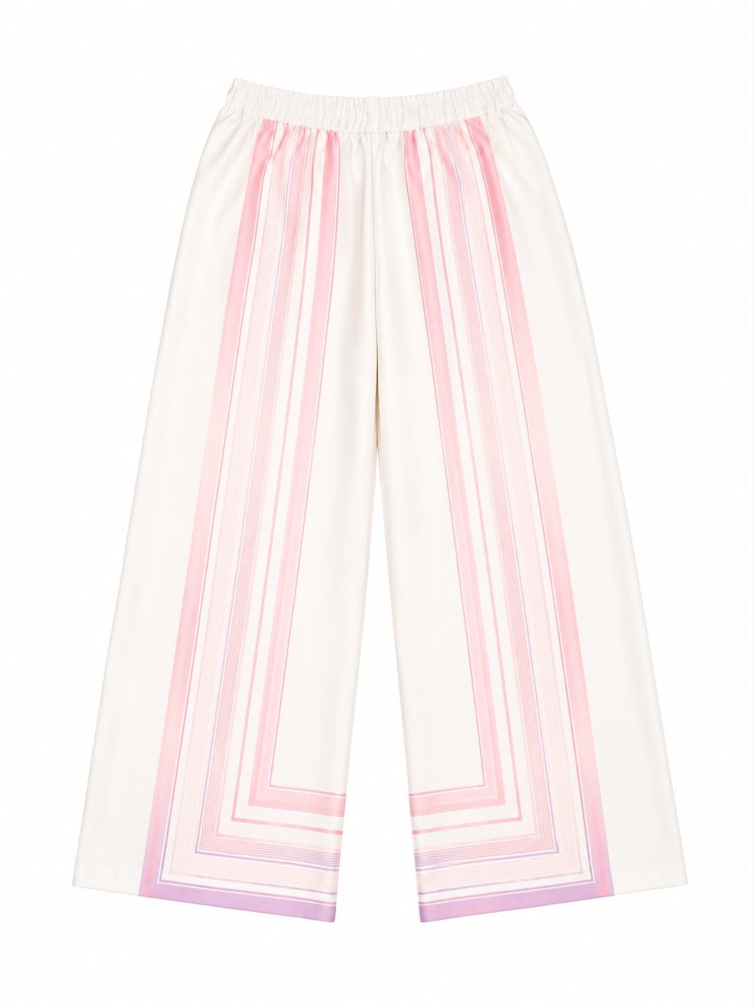 Maison Clad TROUSER PLACEMENT PLACEMENT SQUARES STRIPES GRADIENT MCL12823