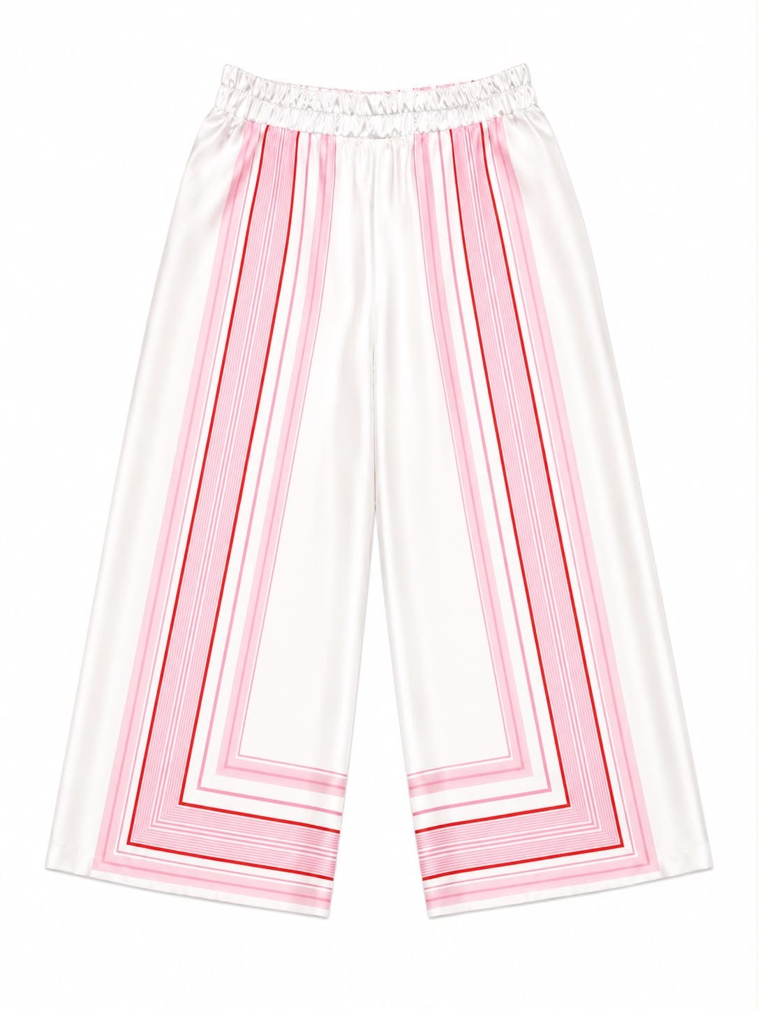 Maison Clad TROUSER PLACEMENT SQUARE STRIPES PINK MCL12819