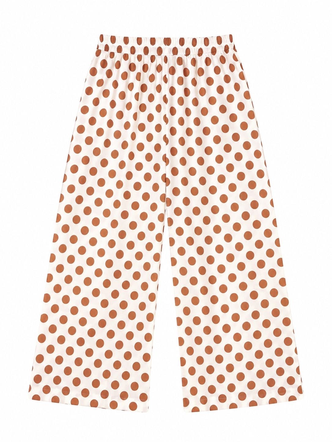 Maison Clad TROUSER POLKADOTS BISCUIT OFF WHITE MCL11556