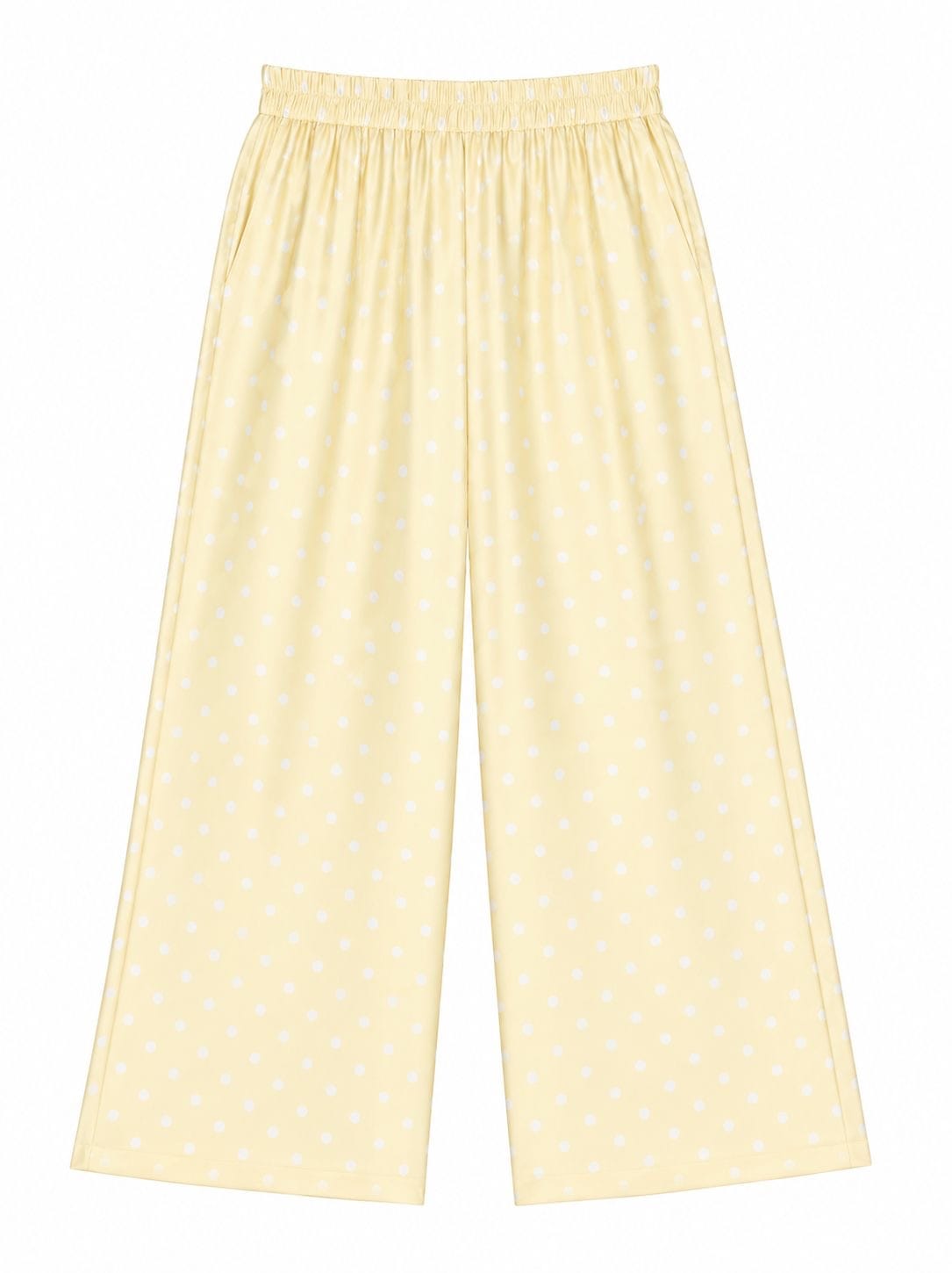 Maison Clad TROUSER POLKADOTS YELLOW OFF WHITE MCL11568