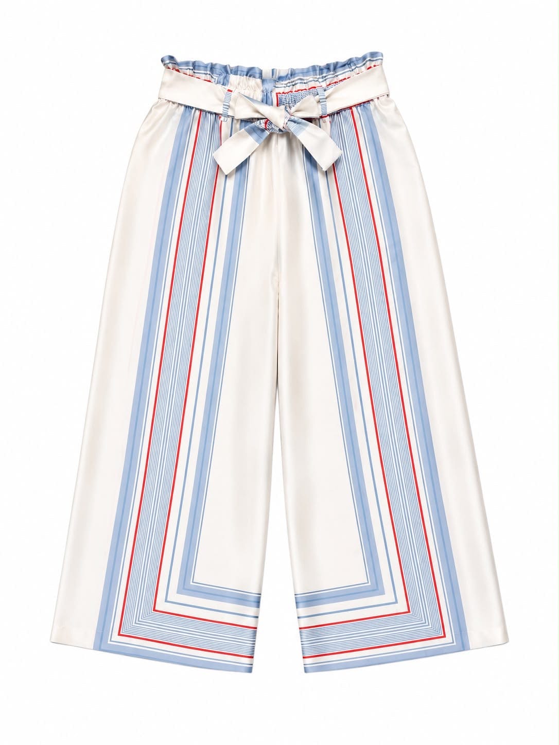 Maison Clad TROUSER SAILOR SQUARE PLACEMENT BLUE MCL12808