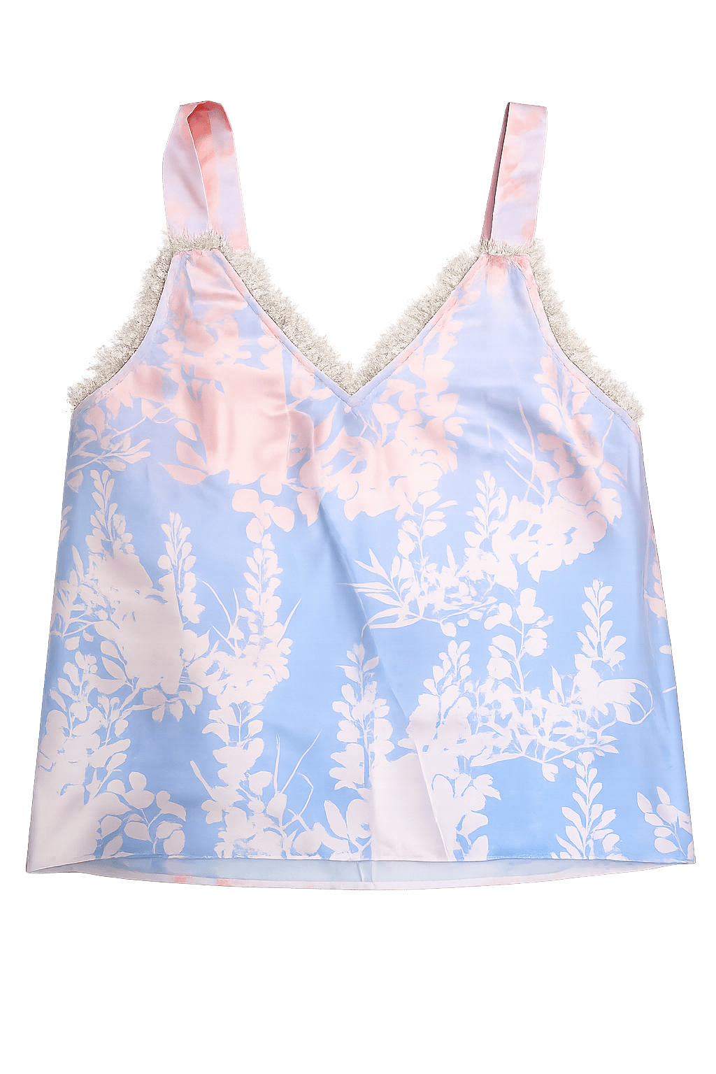 Maison Clad V TOP WISTERIA GRADIENT LACE MAISON CLAD X SOPHIE SHOHET MCL11117