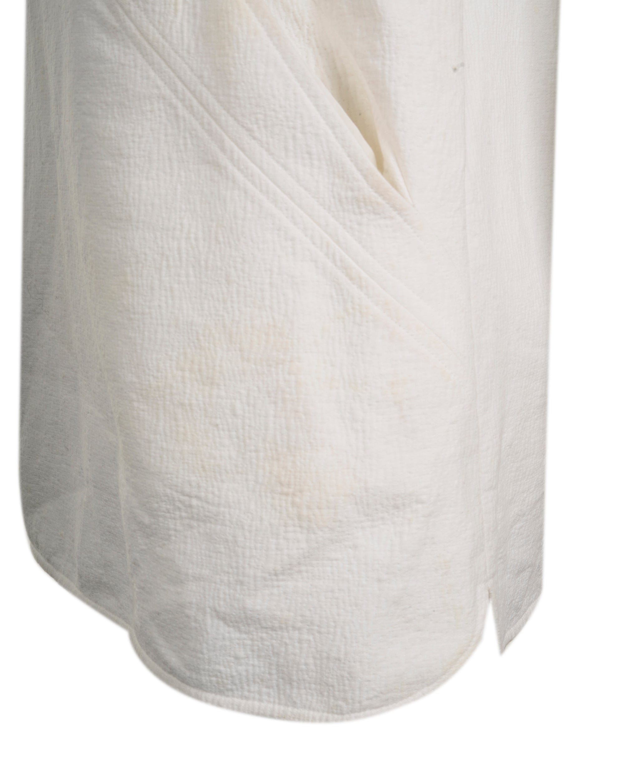 Maje Maje Ecru Crepe Mini Dress Size 2 AVC1770