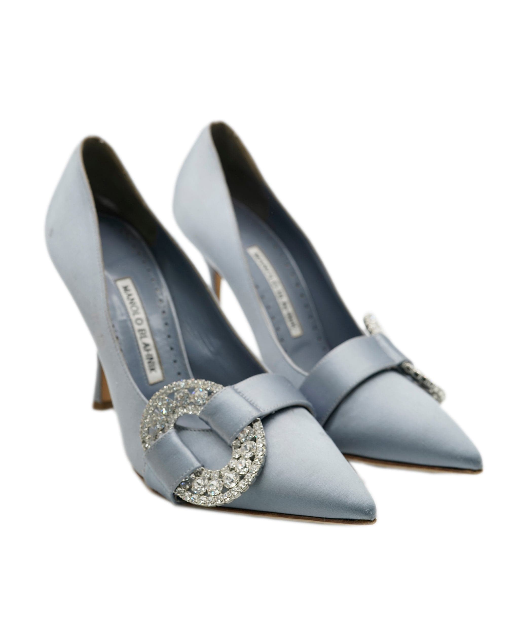 Manolo Blahnik manolo blahnik light blue heels AVC1739