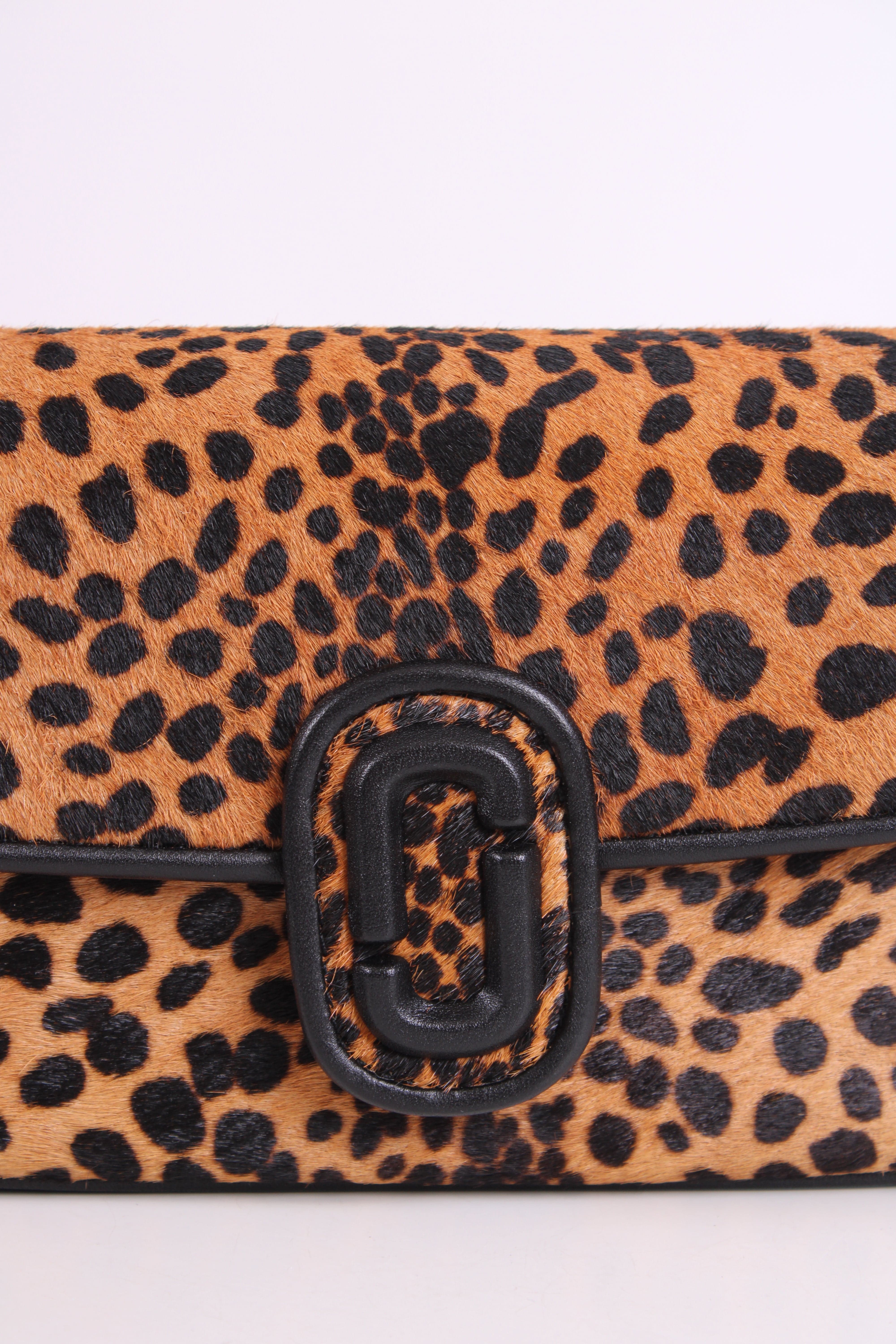 Marc Jacobs Marc Jacobs Clover Shoulder Crossbody Bag Leopard Print