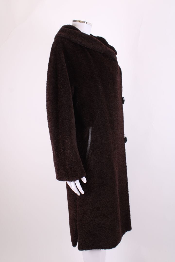 Max Mara Max Mara Toggle Coat Brown M