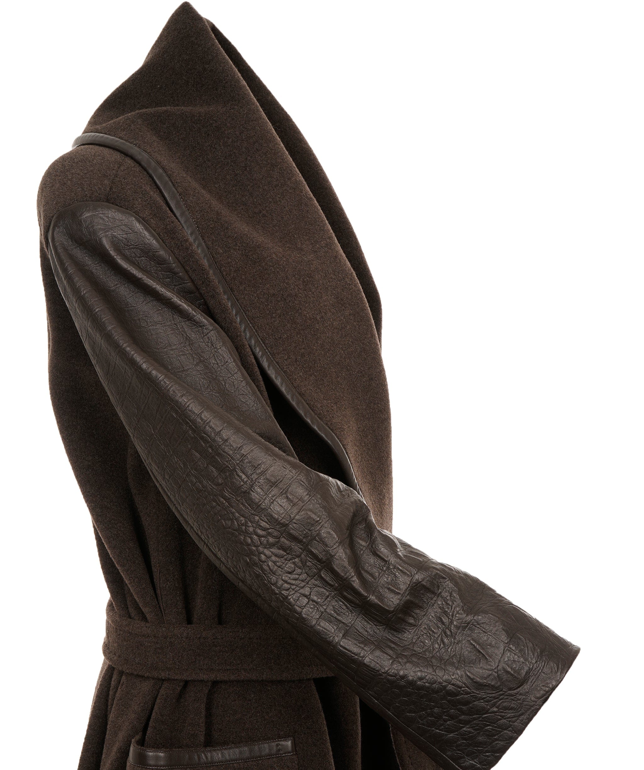 Max Mara Brown cashmere coat uk size 6 /french 34 AKC0004