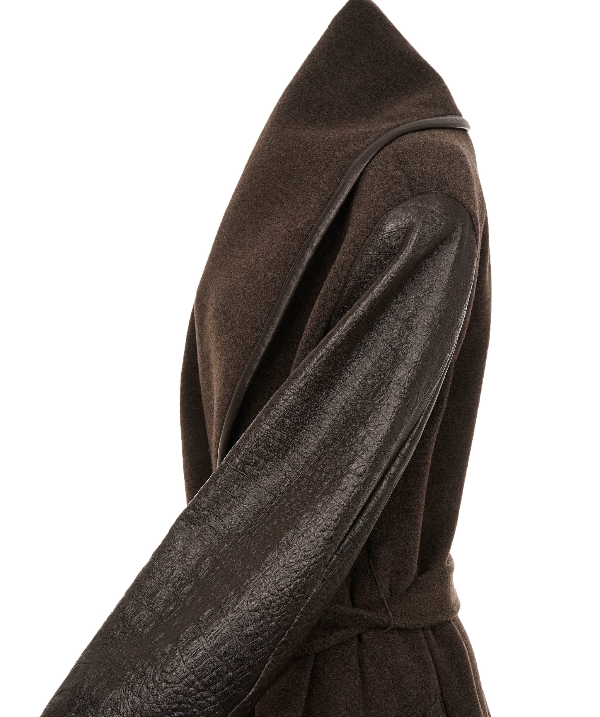 Max Mara Brown cashmere coat uk size 6 /french 34 AKC0004