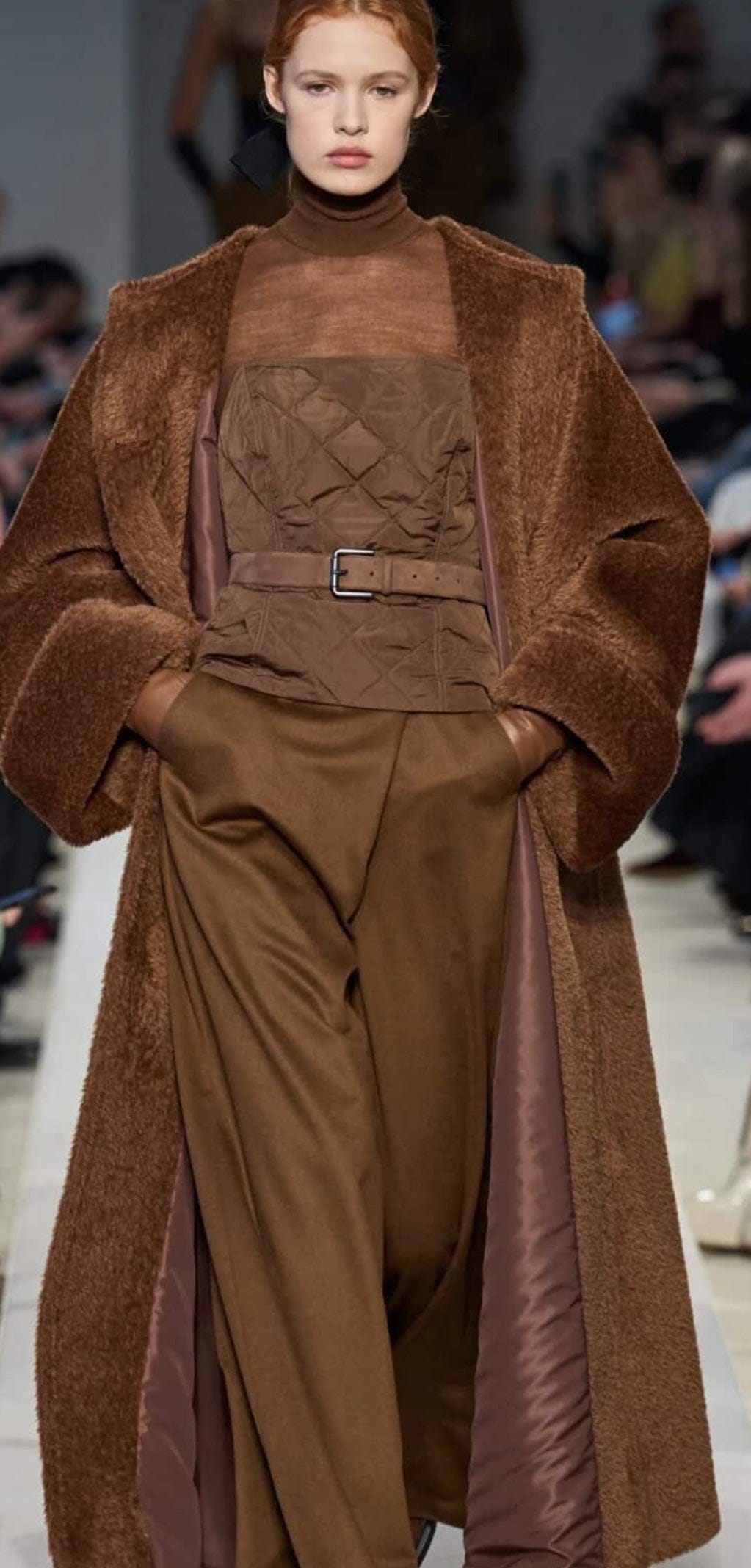 Max Mara Runway Max Mara Brown Padded Corset/belt UKC1203