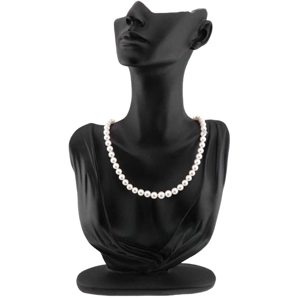 MIKIMOTO MIKIMOTO Akoya Pearl 8.0-6.5mm Necklace SV Silver 90291158