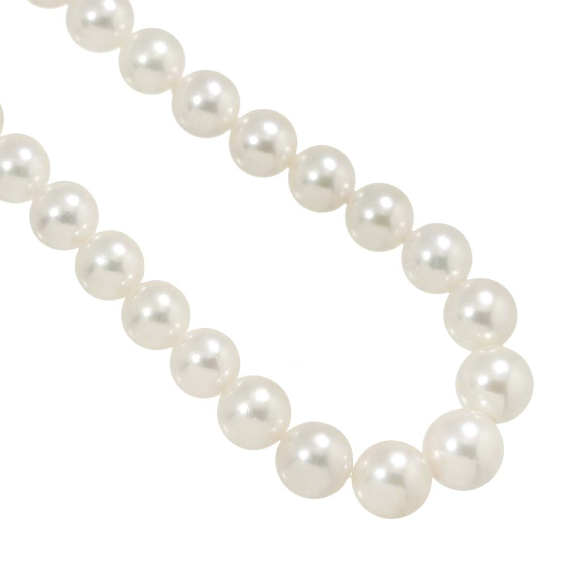 MIKIMOTO MIKIMOTO Akoya Pearl 8.0-6.5mm Necklace SV Silver 90291158